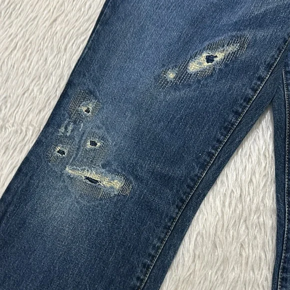 Aeropostale skinny distressed denim jeans size 34 - Picture 4 of 11